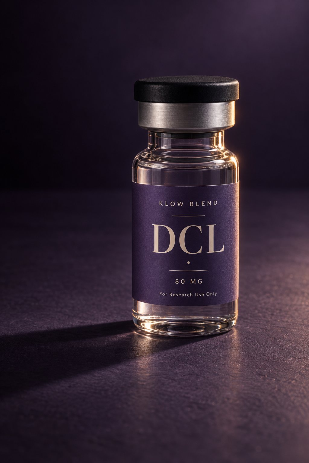 KLOW Blend 80 mg vial, Derby City Labs